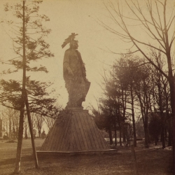 Statue of Freedom Awaiting Installation, 1863