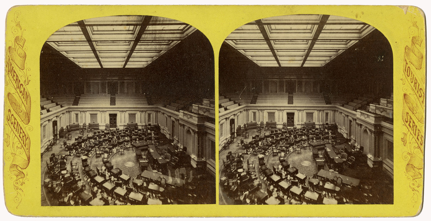 [The Interior of the U.S. Capitol.] (Acc. No. 38.00988.001)