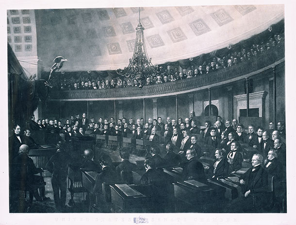 United States Senate Chamber.