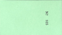 Image of the back of the 1961 Inuguration Ticket