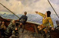 Leiv Eiriksson Discovers America A.D. 1000