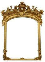Mirror, Rococo Revival