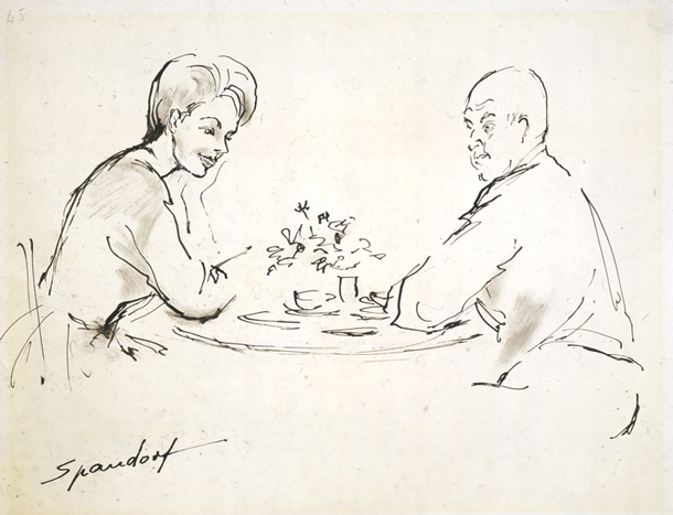 Mr. & Mrs. Otto Preminger (Acc. No. 37.00033.000)