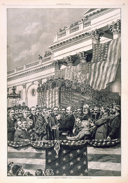The Inauguration of President Garfield. (Acc. No. 38.00099.001)