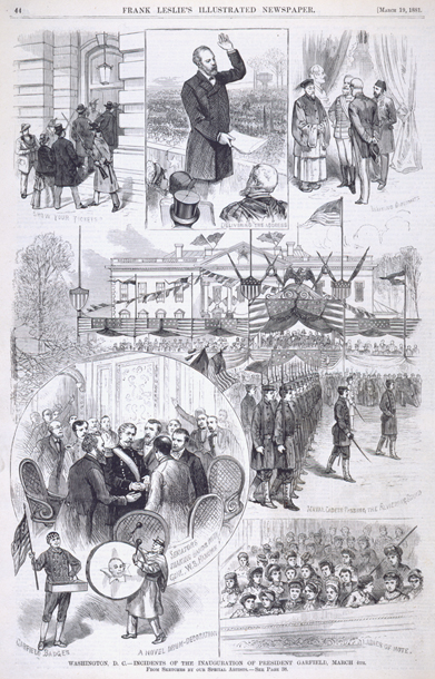 Washington, D.C.—Incidents of the Inauguration of President Garfield, March 4th. (Acc. No. 38.00102.001)
