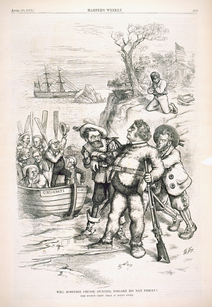 Will Robinson Crusoe (Sumner) Forsake His Man Friday? (Acc. No. 38.00125.001)
