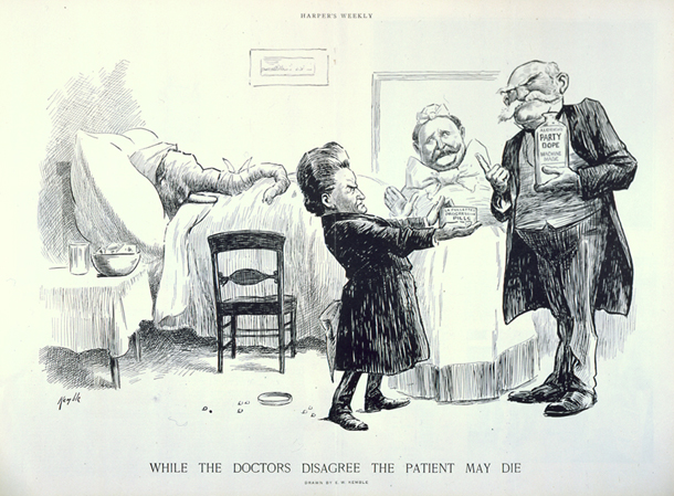 While the Doctors Disagree the Patient May Die (Acc. No. 38.00182.001)