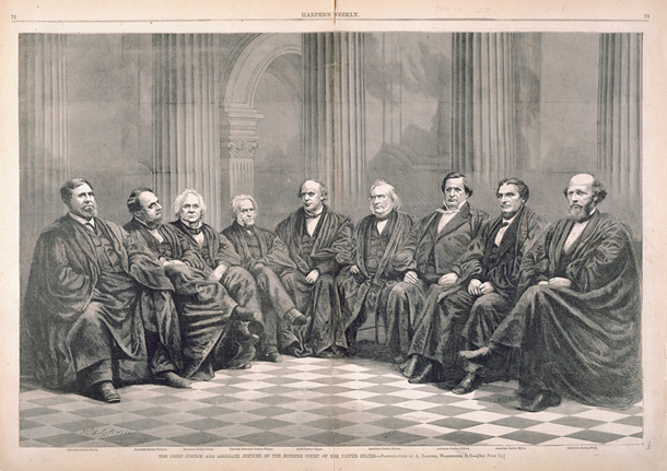 The Chief Justice and Associate Justices of the Supreme Court of the United States. (Acc. No. 38.00239.001)