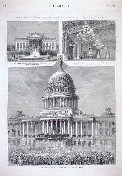 The Presidential Election in the United States / Before the Capitol, Washington (Acc. No. 38.00243.001)