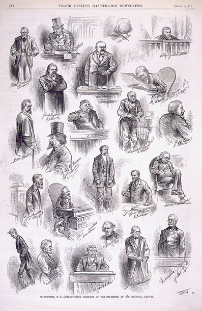 Washington, D.C.—Characteristic Sketches of Our Statesmen at the National—Capital