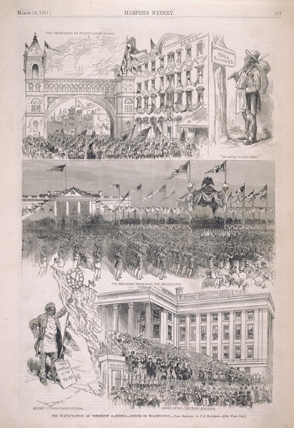 The Inauguration of President Garfield—Scenes in Washington. (Acc. No. 38.00267.001)