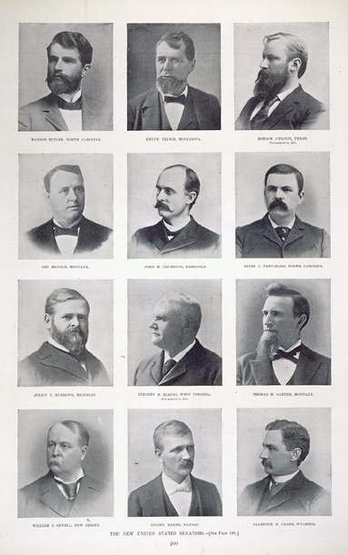 The New United States Senators. (Acc. No. 38.00340.001)
