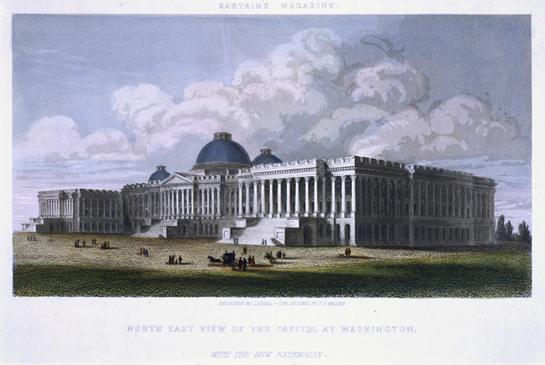 North East View of the Capitol at Washington.   (Acc. No. 38.00952.001)
