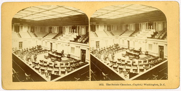 The Senate Chamber, (Capitol,) Washington, D.C. (Acc. No. 38.00991.001)