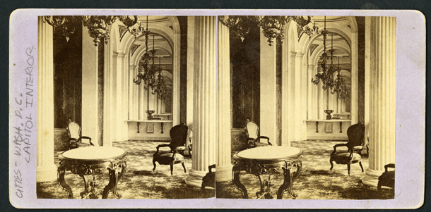 [Marble Room, in U.S. Capitol.] (Acc. No. 38.01028.001)