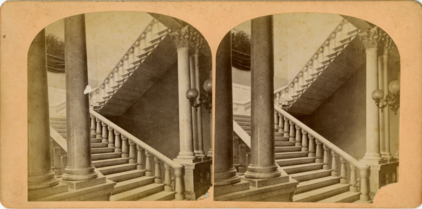 [Marble Staircase. Capitol. Washington] (Acc. No. 38.01072.001)