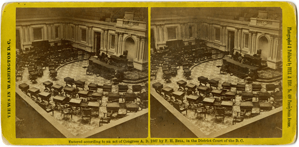 Senate Chamber, (In U.S. Capitol.) (Acc. No. 38.01141.001)