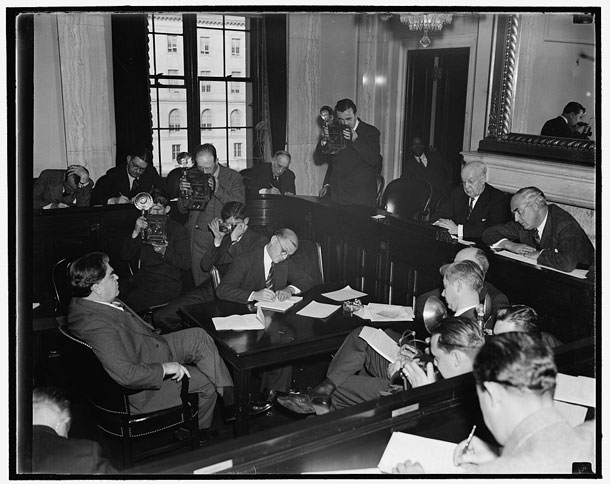 Senate Finance Committee, 1938