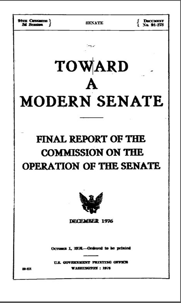 Image: Page 1 of toward a Modern Senate