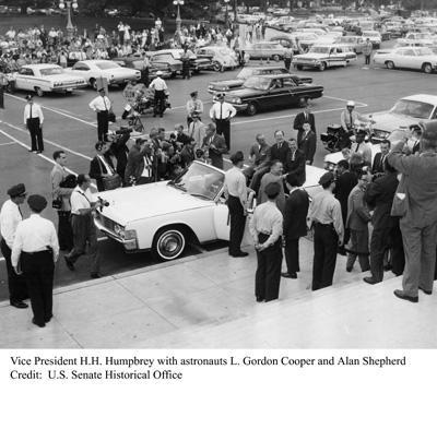 Photo of Vice President Humphrey