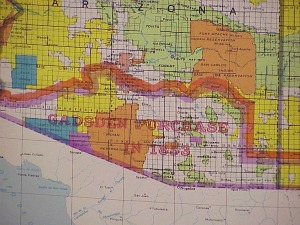 Gadsden Purchase area