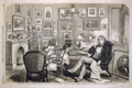 Washington, D. C.—Hon. Charles Sumner in His Study, at His Residence, Corner of H and Fifteenth Streets.