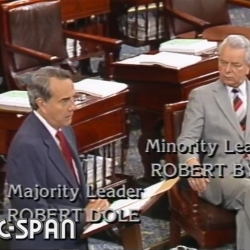 Video Frame - Robert Dole (R-KS) on C-SPAN, June 2, 1986