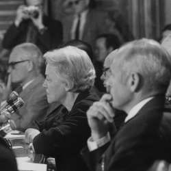 Margaret Chase Smith (R-ME), Senate Committee Hearing