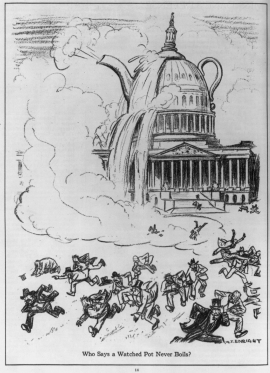 Political Cartoon Published in Judge Magazine, February 1924