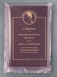 A Manual of Parliamentary Practice.  For the Use of the Senate of the United States (Acc. No. 14.00117.000)