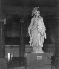 Plaster Model of Freedom Awaiting Casting, 1859