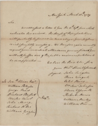 Second Letter to Absent Senators from the Senate, March 18, 1789