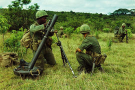 Members of the 101st Airborne Division in Vietnam, 1966