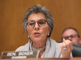 Barbara Boxer (D-CA)