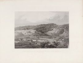 Fort Defiance at Cañoncito Bonito, New Mexico, by Seth Eastman