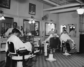 Senate Barbershop, ca.1937