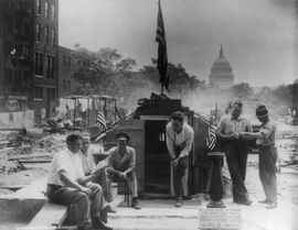 Veterans Encampment, Washington, D.C., 1932