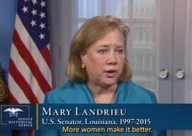 Video Frame - Mary Landrieu (D-LA)