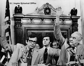 Image: Senator Howard Baker and Senator Sam Ervin