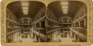 Congressional Library in the U.S. Capitol. (Acc. No. 38.01060.001)