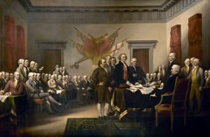 Declaration of Independence, by John Trumbull