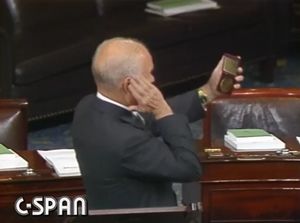 Video Frame - John Glenn (D-OH) on C-SPAN, June 2, 1986