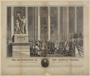 The Inauguration of Gen. Zachary Taylor, 1849