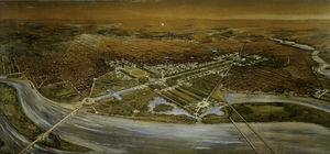 Illustration Depicting the Senate Park Commission's Plan for Washington, D.C., 1902