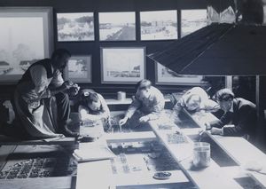 Building of Scale Models for the Senate Park Commission, 1902