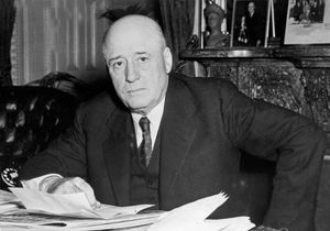 Samuel T. Rayburn, Speaker of the U.S. House of Representatives, 1945