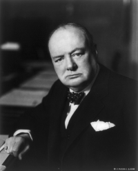 Prime Minister Winston Churchill, 1941