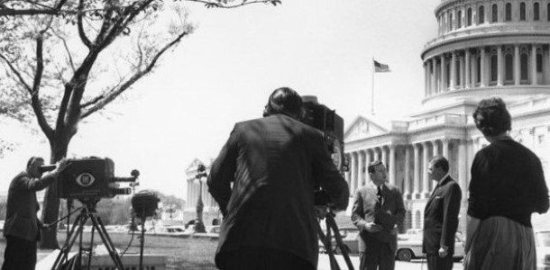 Press Interview with CBS News correspondent Ruger Mudd and Senator Thruston Morton (R-KY)