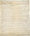 Image of the U.S. Constitution