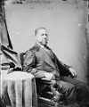 Studio photograph of Senator Hiram Revels.
